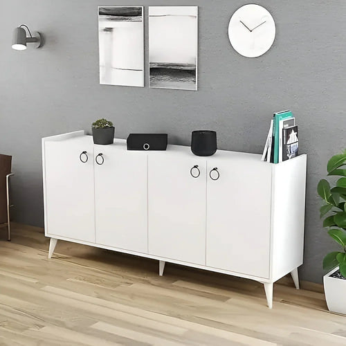 بوفيه | أبيض | 160 × 40 × 90 | BT47