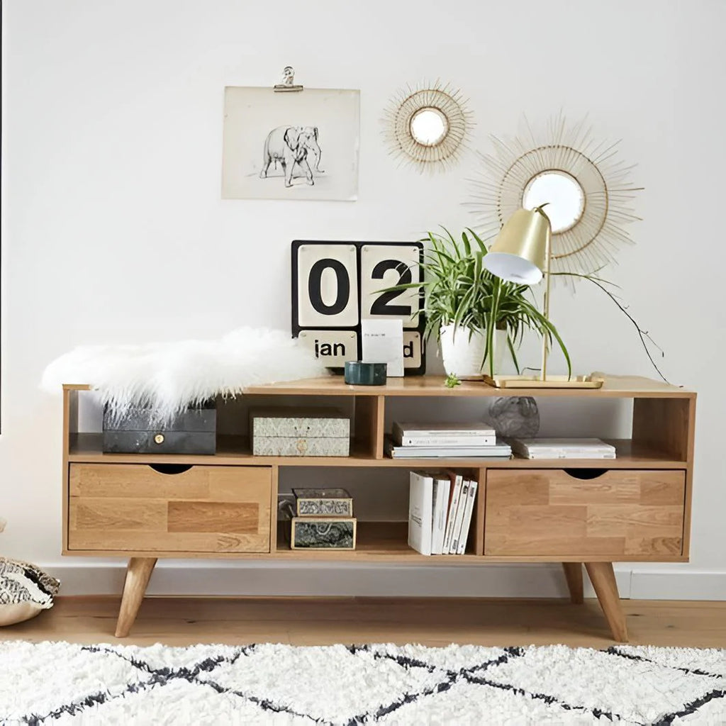 وحدة تلفزيون خشبية - ١٦٠ × ٤٠ × ٤٥ سم | TV31