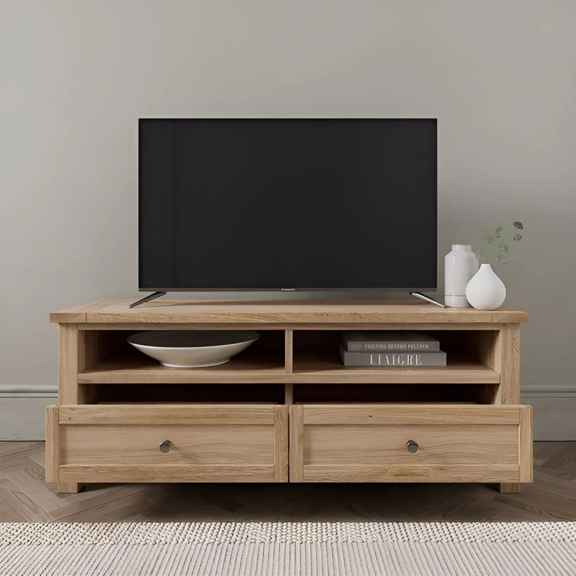 وحدة تلفزيون خشبية - ١٢٠ × ٤٠ × ٤٠ سم | TV85