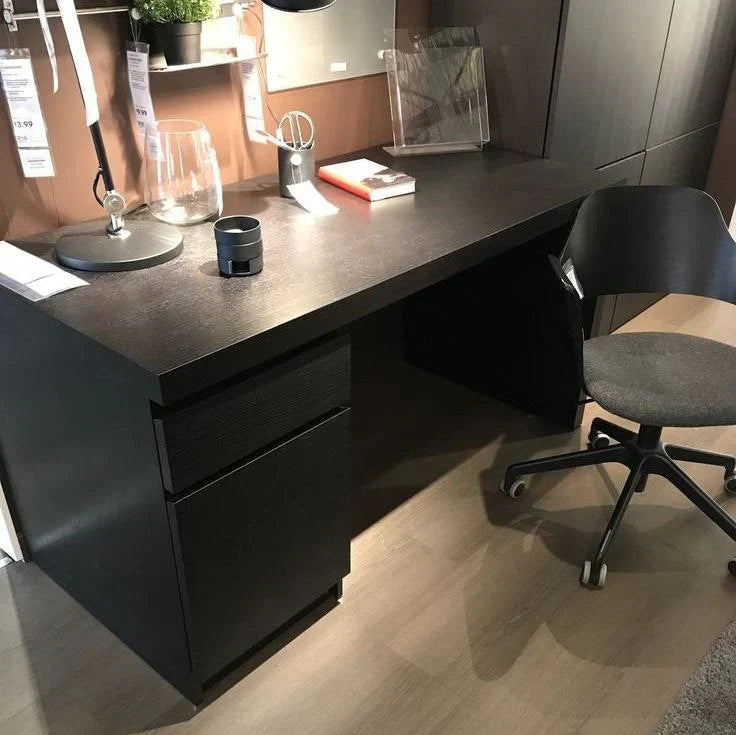 مكتب أسود - ١٢٠ × ٤٠ × ٧٥ سم | DE28