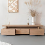 وحدة تلفزيون خشبية - ١٨٠ × ٣٥ × ٤٠ سم | TV4