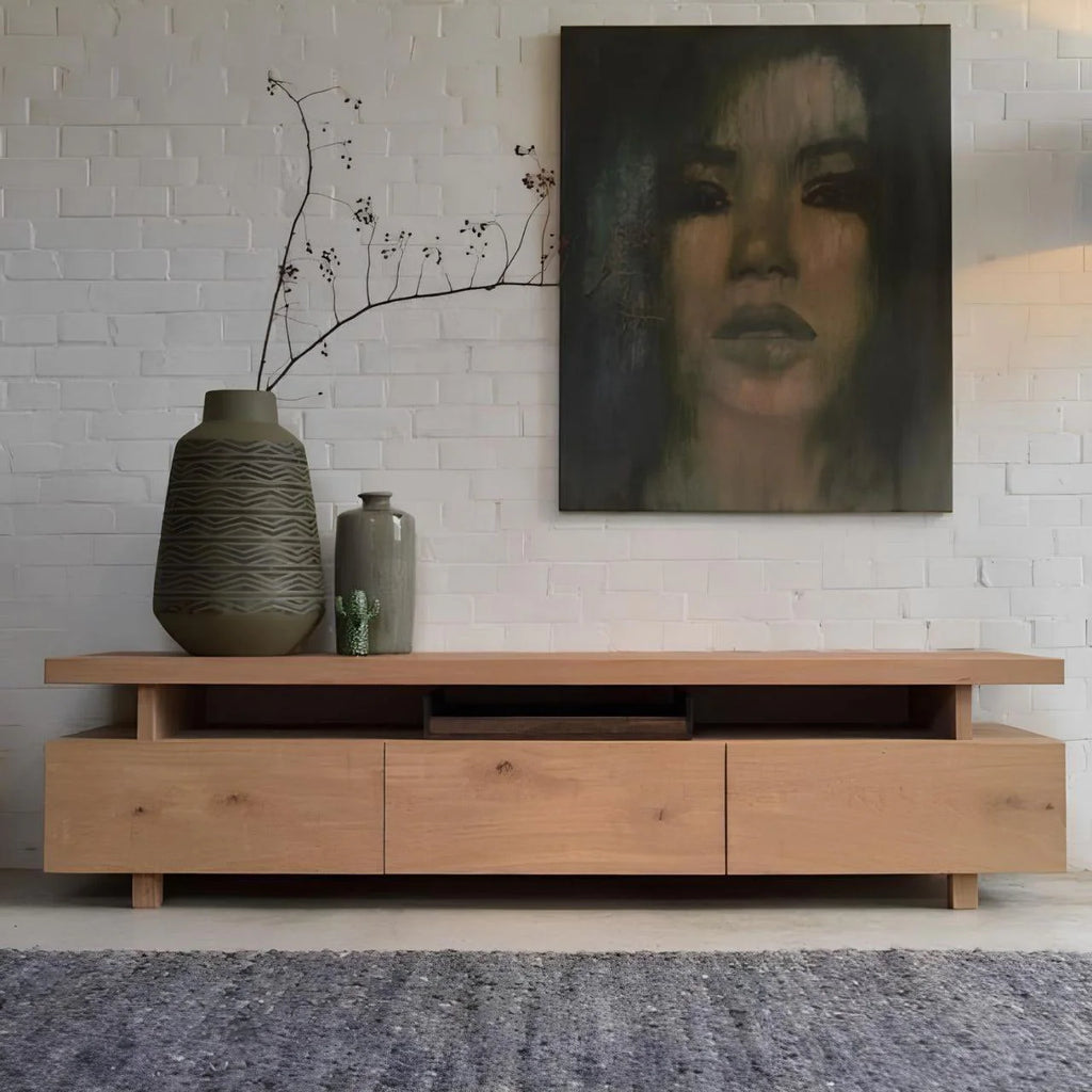 وحدة تلفزيون خشبية - ١٨٠ × ٣٥ × ٤٠ سم | TV4