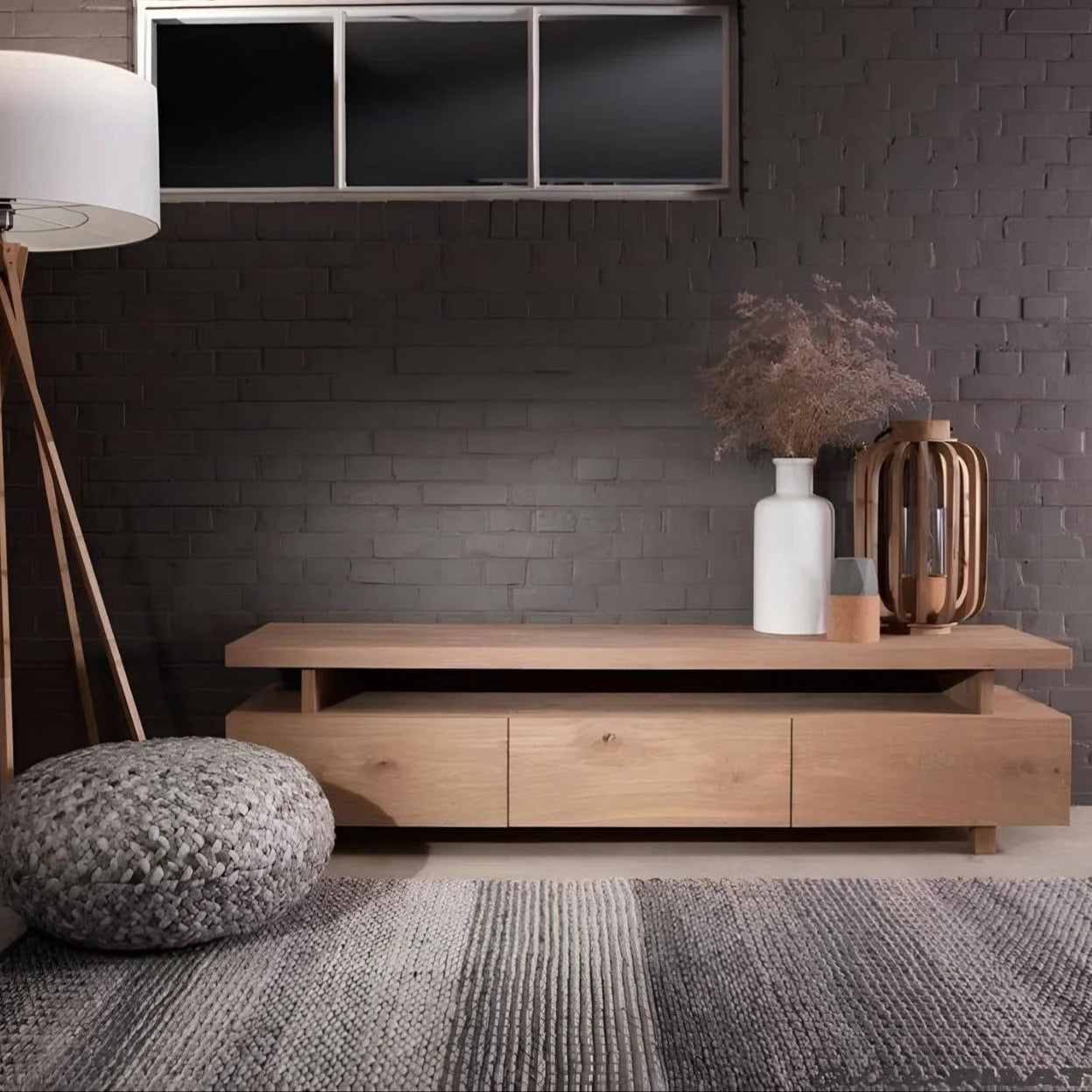 وحدة تلفزيون خشبية - ١٨٠ × ٣٥ × ٤٠ سم | TV4