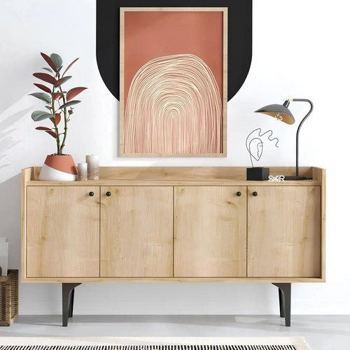 بوفيه | خشبي | ١٥٠ × ٤٠ × ٩٠ | BT42