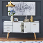 بوفيه | أبيض | ١٤٠ × ٤٠ × ٩٠ | BT24