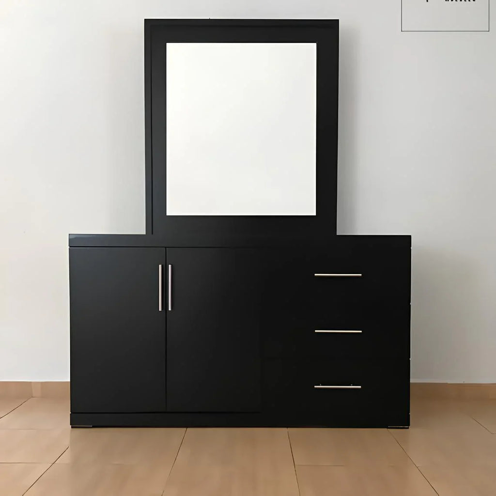 طاولة زينة | أسود | ١٢٠ × ١٢٠ × ٤٠ | DT ٩