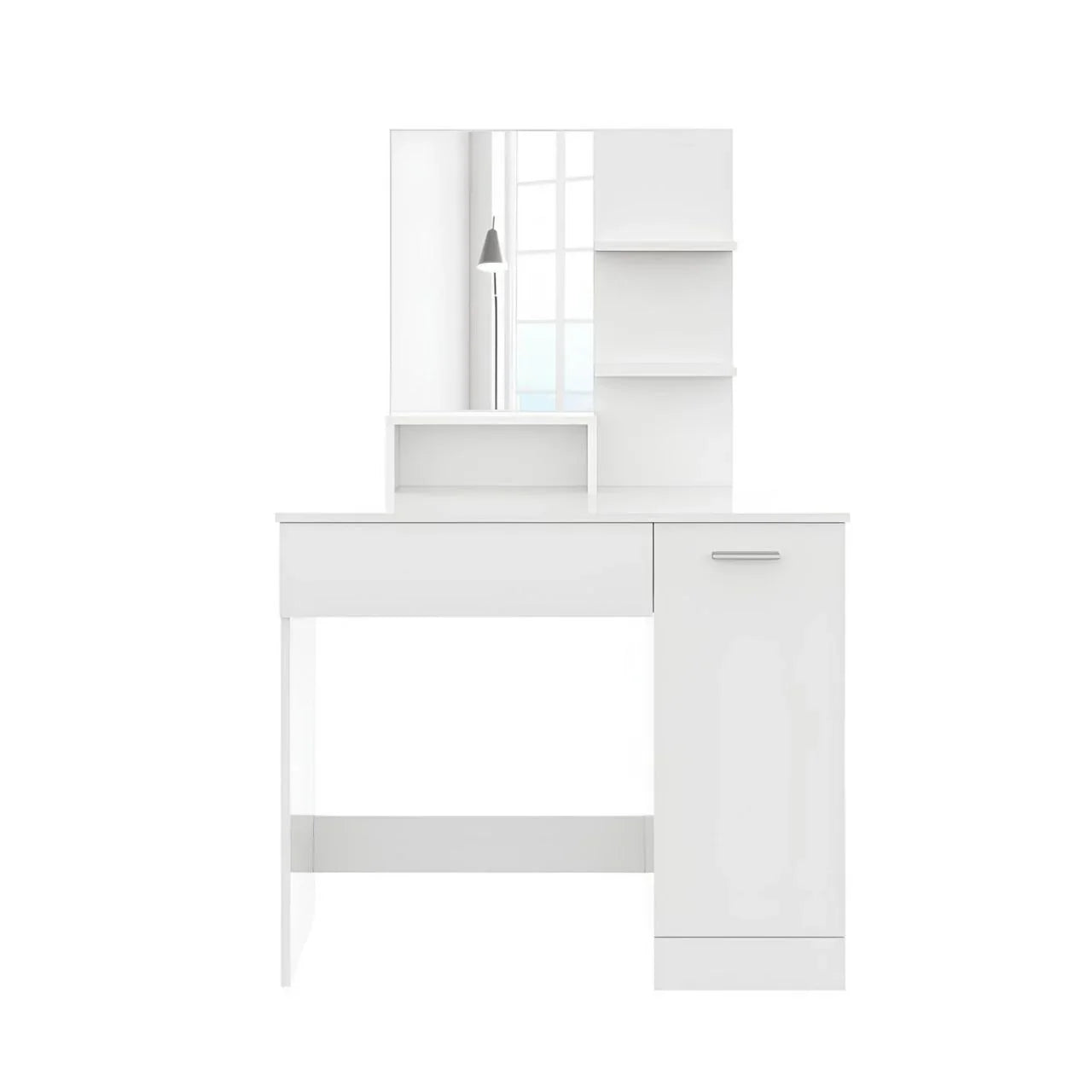 طاولة زينة | أبيض | ١١٠ × ٩٠ × ٤٠ | DT ١٢