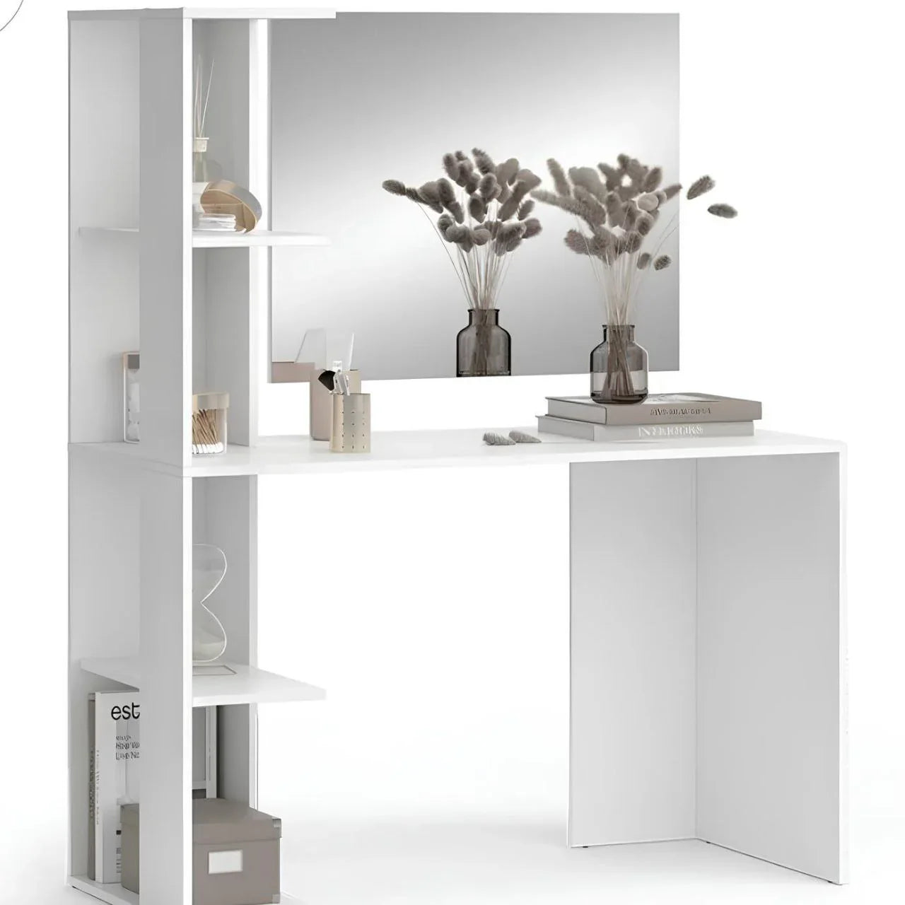 طاولة زينة | أبيض | ١٢٠ × ١٦٠ × ٤٠ | DT ٢١