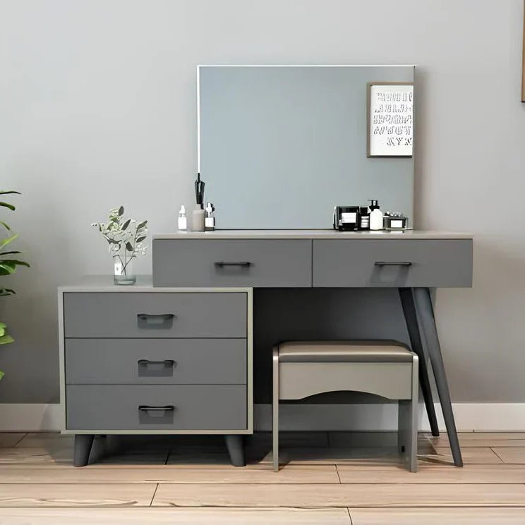 طاولة زينة | رمادي | ١٤٠ × ١٢٠ × ٤٠ | DT ٣٤