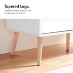 خزانة ملابس | خشبية وبيضاء | ١٢٠ × ٥٠ × ٢٠٠ سم | WD53