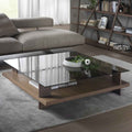 طاولة مربعة TA40 لون خشبي – MDF مقاس 90×90×40 سم