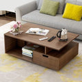 طاولة مستطيلة TA63 لون خشبي – MDF مقاس 100×60×40 سم